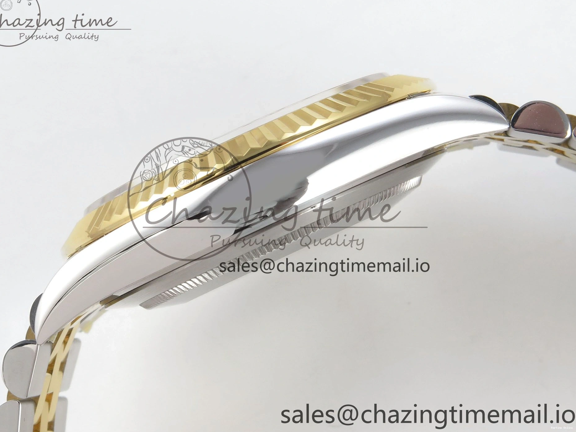 0226 TravelReady DateJust 41 126333 SS YG ARF 1:1 Best Edition YG Texture Stick Dial on Jubilee Bracelet SH3235 (Weighted) 217